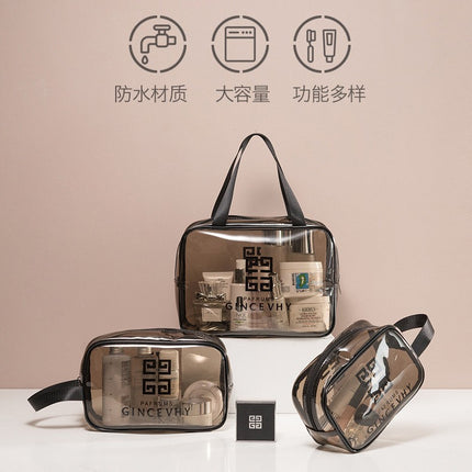 Toiletries Bag Portable Large Capacity Waterproof Travel Women's and Men's Bath Bag Cosmetic Bag Storage Bag Fitness Swimming Bag