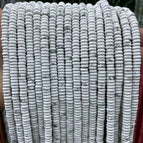 2x6mm (about 150 pieces) / White turquoise