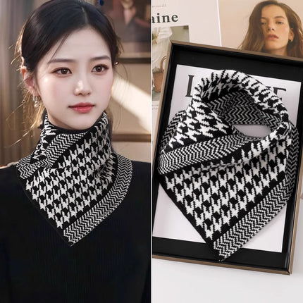 Autumn and Winter Knitted Neck Warmer, Neck Protection, Fake Collar, Convenient Pullover Neck Cover, Lazy Scarf, Unisex Scarf