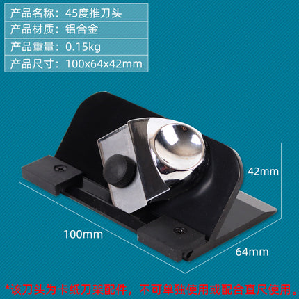 Cross-Stitch Framed Cardboard Knife Machine Paper Cutter Round Blade 30/45/90 Degree Blade Slider Accessories Paper Cutter