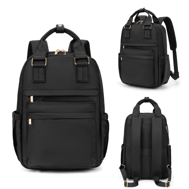 Women's Backpack Large Capacity Student School Bag Lightweight and Easiest for Match Black Backpack 2025 New Casual Casual Backpack