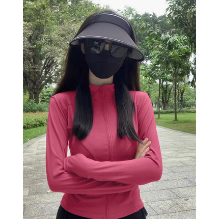 2026 New Summer Style Thin Sun Protection Clothing for Women, Breathable and Slim-Fitting Ice Silk Sun Protection Clothing, Cardigan Jacket, Uv Protection