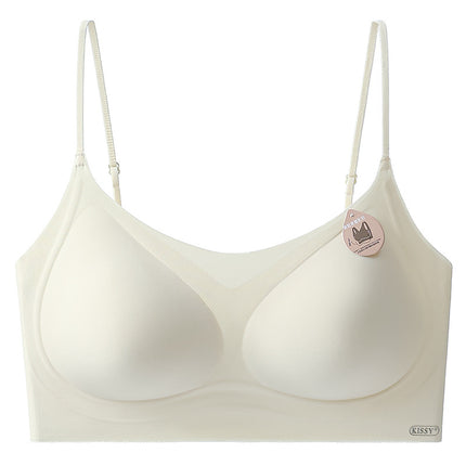 Kissy Series Underwear Traceless Push-up Vest Classic Sling-off Paramelia Non-rimless Bra