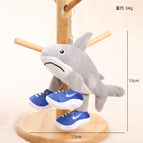 Size as shown in color / Three-legged shark pendant-light gray-about 17cm/34g