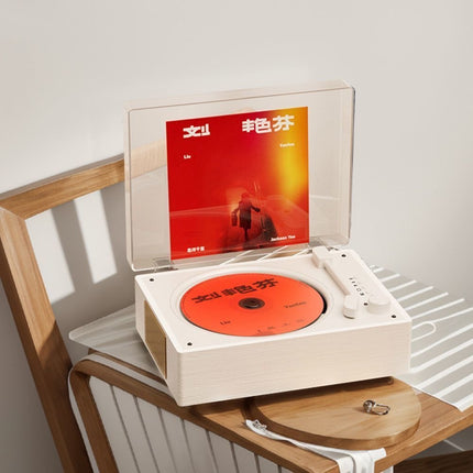 Cross-Border Popular Retro Cd Player Portable Music Album Bluetooth Speaker Player Cd Disc Birthday Gift