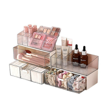 Mirror Cabinet Storage Box Drawer Cosmetic Mask Lipstick Storage Rack Desktop Toilet Bathroom Washstand Fit Box