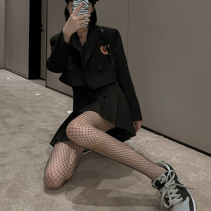 Fishnet stockings stockings women sexy black silk fun wear pure desire wind butterfly flower rattan with diamond net stockings pantyhose wholesale