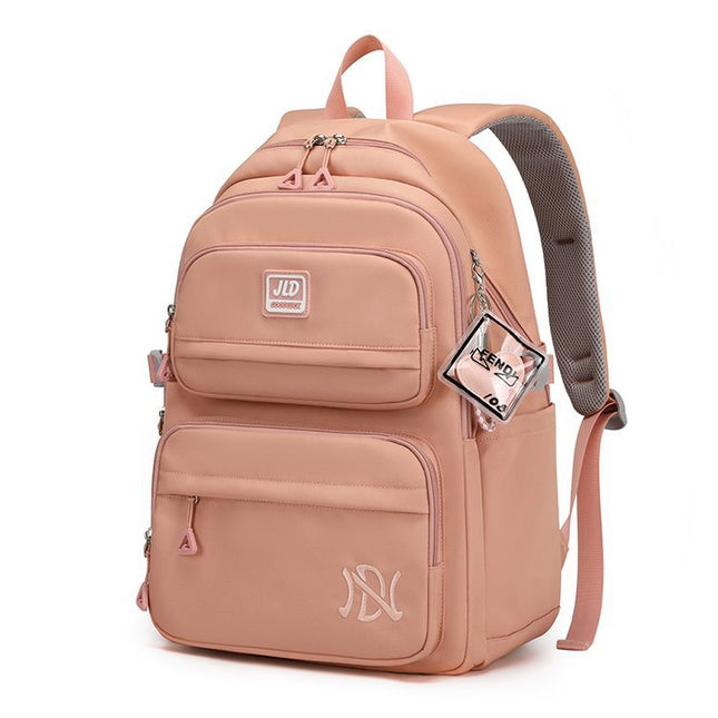 New Foreign Trade Travel Large-Capacity Backpack Girls Korean Style Backpack Junior High School Students Middle School Students Casual School Bags Wholesale