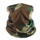 Large flower camouflage (bird's eye scarf) / One size fits all