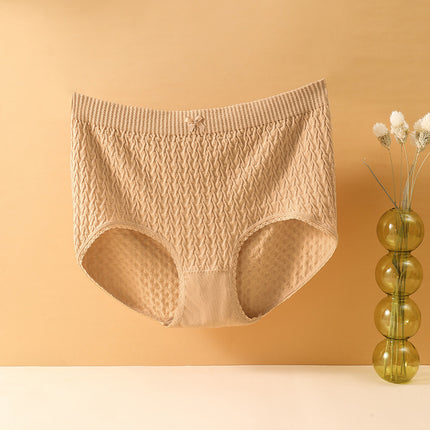 Autumn and Winter New Large Size Underwear for Women 100kg High Waist Tummy Control Pants Extra Large Plus Size mm Briefs for Women Breathable