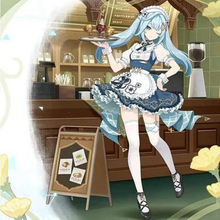 New Original God lausan Hanfu linkage coffee suit role-playing suit Seoul Faruzan maid suit