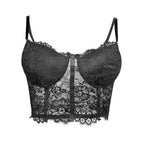 Black [with steel ring, no chest pad]] / XS
