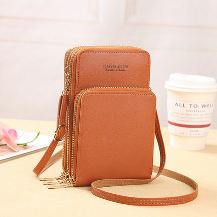 2025 New Model Mobile Phone Bag, Fashionable Women's Korean-Style Touch Screen Crossbody Shoulder Bag, Multifunctional Mini Daily Bag