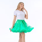 Christmas green super fluffy style / One Size
