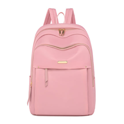 Backpack Oxford Cloth Backpack 2025 Large Capacity Computer Bag Fashionable Student Leisure Travel Lightweight School Bag
