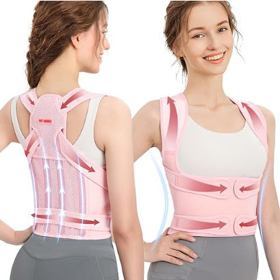 Cross-Border Amazon Best-Selling Men's and Women's Back Correction Breathable Posture Correction Belt Beibijia Anti-Hunchback Sitting Posture Correction Belt
