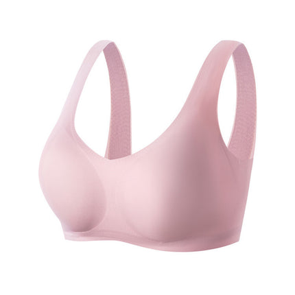 Seamless Breast Bra After Mastectomy Special Bra Silicone Women's False Breast False Chest Two-in-One Underwear