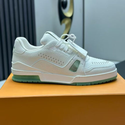 Guangzhou Top-Grade Genuine Leather Air Rubber Chip Lujia Trainer Handbag for Men and Women, Casual Sports Eco-Friendly Rubber Scent