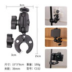 Clip + ball head 6inch