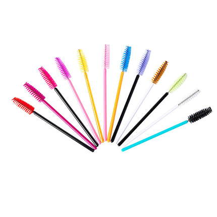 Disposable Eyelash Brush Grafting Eyelash Makeup Brush Eyelash Roll Eyebrow Brush Eyelash Tools Small Brush