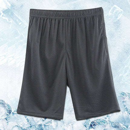 2022 summer New sweat absorbent breathable honeycomb ball grid shorts sports casual pants home pajamas