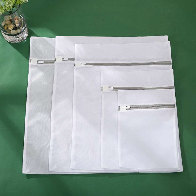 60g Zipper Laundry Bag Fine Coarse Mesh / Sac Linge 60g Fermeture Éclair