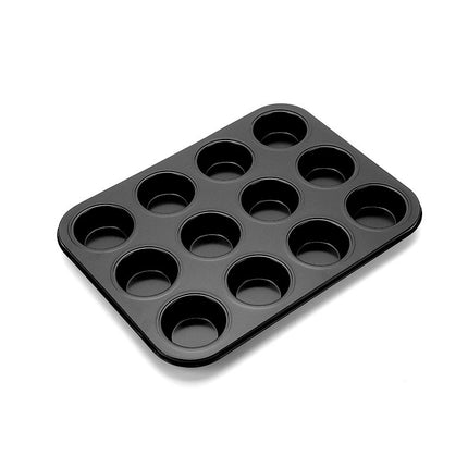 Baking Mold Mufen Small Cake Grinder Baking Six Donuts Non-Stick Household 6/12 Mold Baking Tray Tool