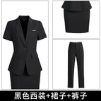 Black Suit Skirt Pants / S