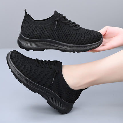 Women's Shoes, Fashionable Casual Shoes, Breathable Single Shoes, Shallow Shoes, Lightweight, Comfortable and Versatile Mesh Shoes