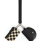 Leather checkerboard black (ready in stock)