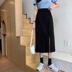 Black front slit black front slit / XS