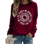 Burgundy (white font) / S
