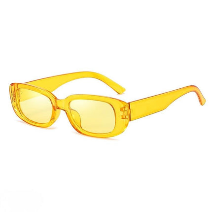 80004 New Sunglasses Pc Piece European and American Trendyy Square Sunglasses Fashionable Stylish Square Glasses for Women 80004