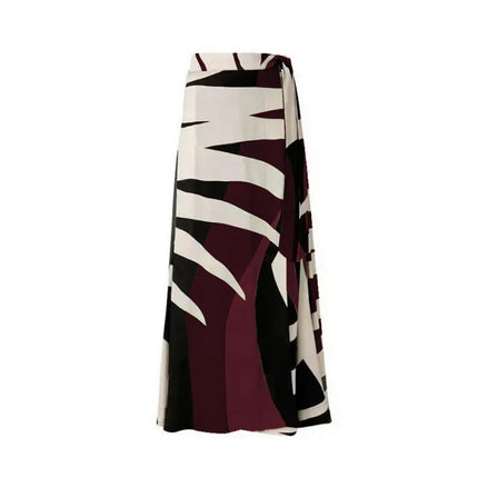 Positioning printing one-piece swimsuit women's bikini suit beach skirt belly covering slimming Amazon Southeast Asia sun protection