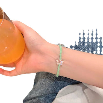 Summer Atmosphere Versatile Colorfulful Beaded Tulip Bracelet Female Ins Niche Design Star Bestie Jewelry