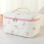 White background pink bow-large size