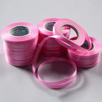 10m 1 roll of pink plain ribbon