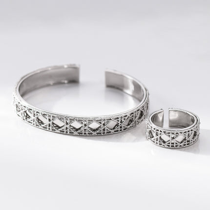 Light Luxury Rattan Glow Bracelet Women's Niche Design Sense Woven Distinctive All-match Hollow Bracelet Ins Style Accessories