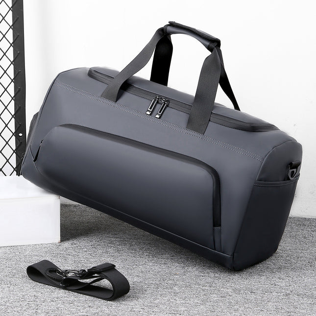 Cross-border New Gym Bag Men's Dry and Wet Separated Hand Shoulder Bag Training Sports Bag Large Capacity Luggage Travel Bag
