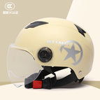 Head circumference adjustment (available for the whole family) / Mocha yellow [with transparent mirror]