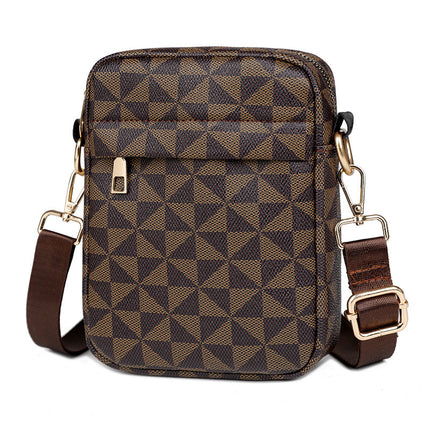 Cross-border Trendy Men's Small Satchel Portable Mini Printed Casual Shoulder Bag Lightweight Storage Bag Outgoing Crossbody Bag