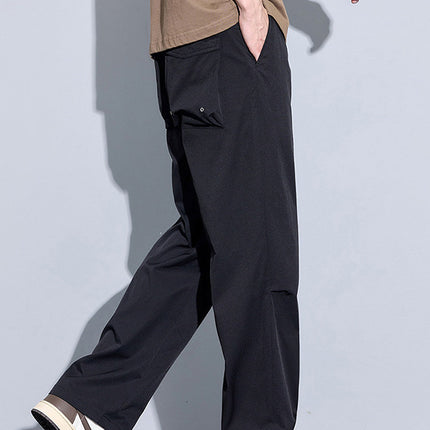 Outdoor Quick-drying Men's Crock Pants Spring and Summer 2025 New Mountaineering Camping American Casual Straight Pants