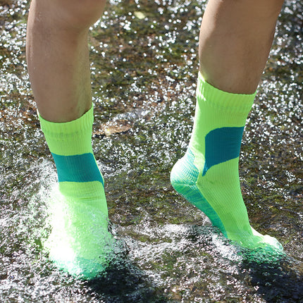 Long tube waterproof socks hiking wading outdoor camping skiing adventure mountaineering warm breathable waterproof socks