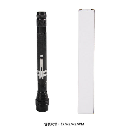 3 lamp pickup strong magnetic iron absorption tensile steel pipe metal hose arbitrary bending LED multi-function work flashlight