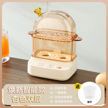 Egg steamer 2024 new can be scheduled to time a person egg cooker automatic power-off household mini small smart