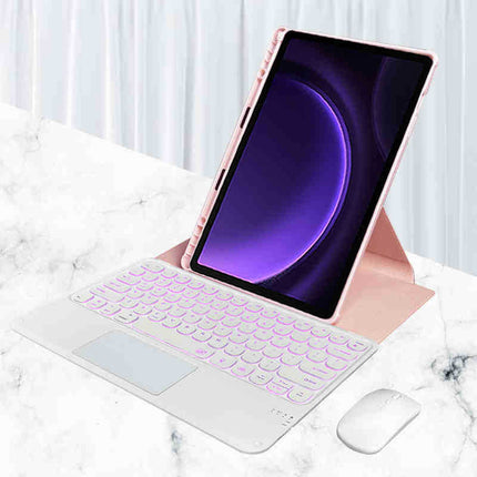 For Lenovo Tab M11 (11 inches) 2024 Bluetooth keyboard rotation protection 360 degrees can be horizontal and vertical