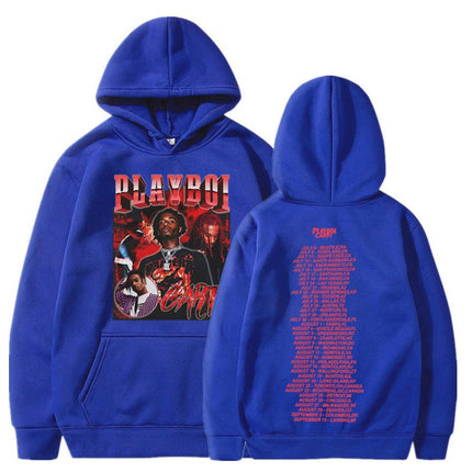 [Cross-border European Code] Rapper Playboi Carti Hoodies Men's Hoodie
