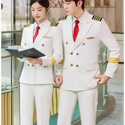 Men's Security Uniform Professional Attire Manufacturer Property Concierge Security Spring and Autumn Long-Sleeved Workwear Suit Security Workwear