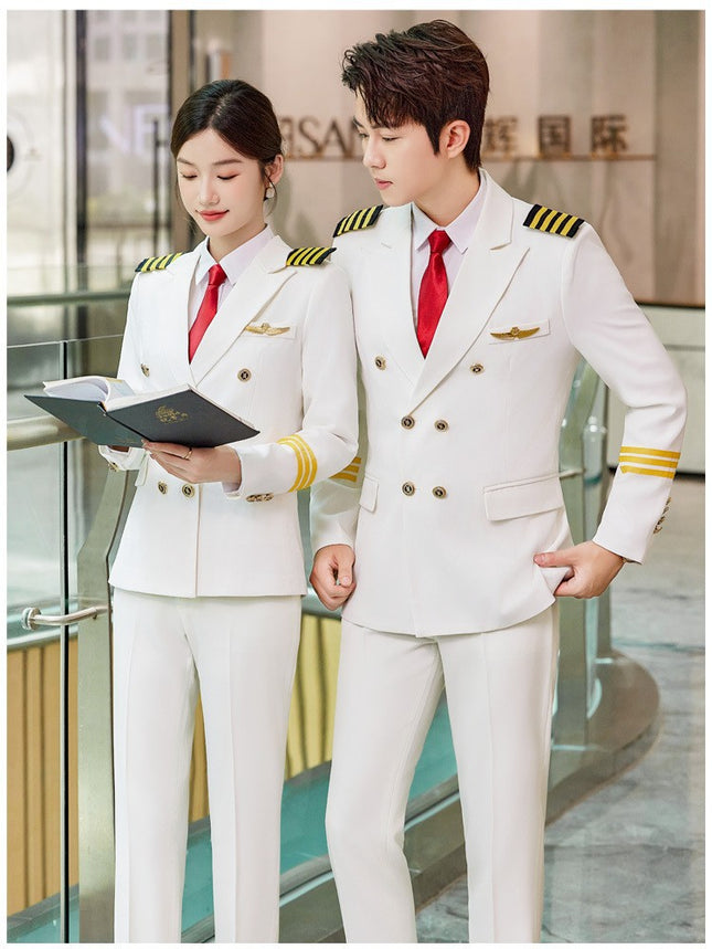 Men's Security Uniform Professional Attire Manufacturer Property Concierge Security Spring and Autumn Long-Sleeved Workwear Suit Security Workwear
