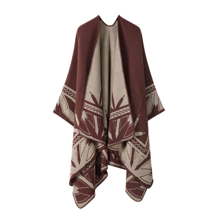 European and American plain striped warm Joker shawl outer autumn and winter office blanket imitation cashmere scarf in stock wholesale
